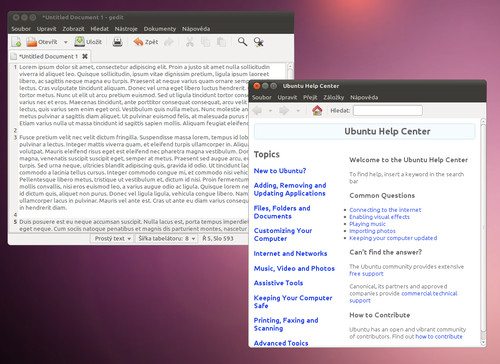 Ukázka Ubuntu Fontu