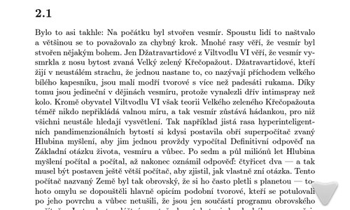 Douglas Adams - Restaurant na konci vesmíru - na šířku
