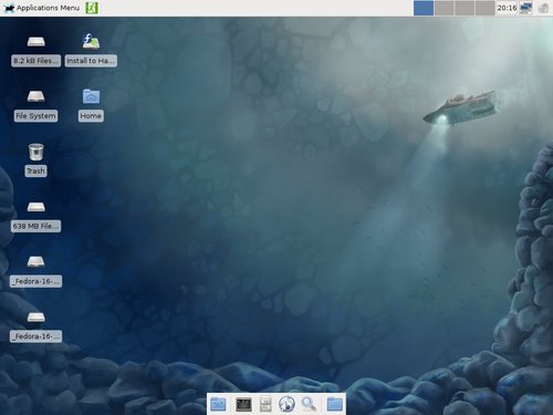 Populárny desktop Xfce