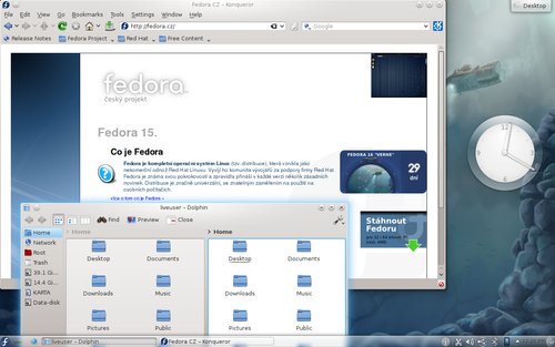 Nejnovější KDE4 ve Fedoře