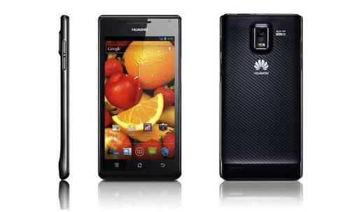 Huawei Ascend P1S je velmi tenký, ale bez „brady“ se neobejde