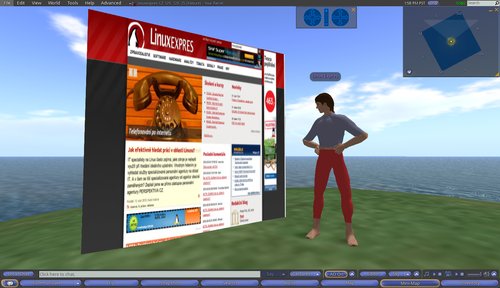 Virtuální svět s LinuxEXPRESem