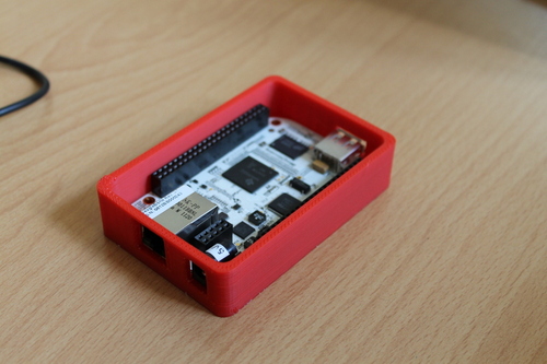 BeagleBone v pouzdře vytištěném přímo na místě 3D tiskárnou