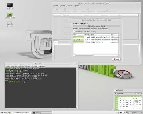 Prostředí Linux Mint