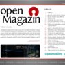 Titulní strana openMagazinu 2/2010