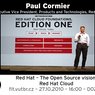 Paul Cormier, viceprezident firmy Red Hat, opět v Brně