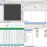 GNOME plné okének – všimněte si standardní sady ikonek, zatížení systému, i ve výchozí instalaci nainstalovaného programu Inksca