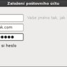 Založení poštovního účtu – úvodní nabídka
