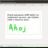 Tenhle GIMP je nějaký zvláštní – běží na vzdáleném serveru
