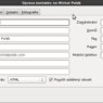 Úprava kontaktu – Kontakt