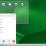 Hlavní menu openSUSE 11.1, KDE4