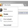 Google Chrome 16 – přepínání uživatelských profilů