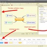 XMind s komentáři vyrobenými v programu Ardesia