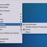 Spouštěcí nabídka v prostředí Xfce