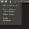 ScreenCloud – indikátor v Ubuntu