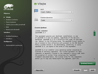 Úvod instalace openSUSE 11.2