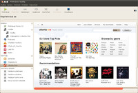 Ubuntu One Music Store v Rhythmboxu