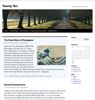 Nový vzhled Twenty Ten, zdroj wordpress.org