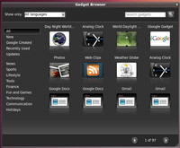 Gadget Browser