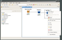 Kontextová nabídka uzlu v KNIME