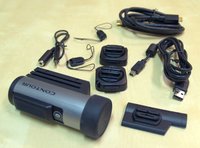 Kamera Contour+ a příslušenství po vybalení