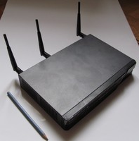 Takto vyzerá router po zmontovaní