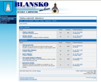 FluxBB fórum na stránkách Blanska