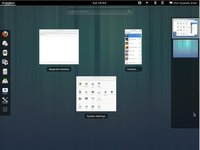 Fedora 18 – výchozí prostředí GNOME 3.6