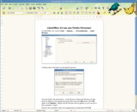 LibreOffice 4.0 s motivem Personas